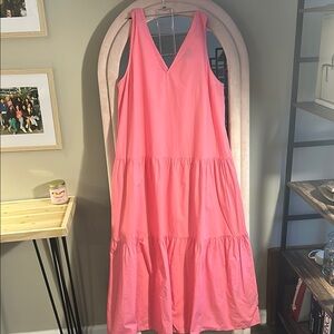 Who What Wear Vibrant Pink Maxi Dress